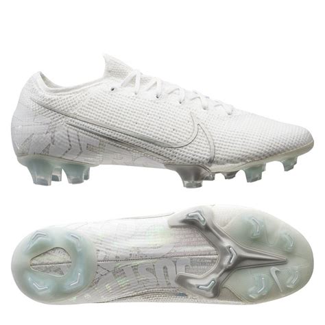 nike mercurial vapor 13 elite fg nuovo - weiß/chrome/silber|nike mercurial vapor 13 academy.